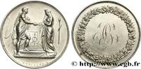 FRANCE Médaille de mariage, Couple antique AMOUR ET MARIAGE 1852 (34,5mm, 18,67g, 12h) -