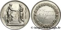 FRANCE Médaille de mariage, Couple antique AMOUR ET MARIAGE 1874 (34,5mm, 18g, 12h) -