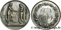 FRANCE Médaille de mariage, Couple antique AMOUR ET MARIAGE 1885 (34mm, 17,83g, 12h) -