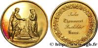 FRANCE Médaille de mariage, Couple antique AMOUR ET MARIAGE 1866 (28mm, 11,30g, 12h) -
