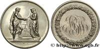 FRANCE Médaille de mariage, Couple antique AMOUR ET MARIAGE 1860 (28mm, 10,95g, 12h) -