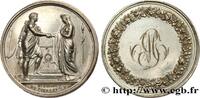 FRANCE Médaille de mariage, Couple antique AMOUR ET MARIAGE 1832 (34mm, 18,96g, 12h) -