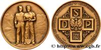 FRANCE Médaille, L’internement en Suisse SECONDE GUERRE WWII 1940-1945 (51,5mm, 63,48g, 12h) -