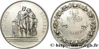 FRANCE Médaille de mariage, Fidélité et Bonheur AMOUR ET MARIAGE 1890 (39mm, 25,48g, 12h) -