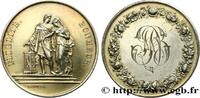 FRANCE Médaille de mariage, Fidélité et Bonheur AMOUR ET MARIAGE 1883 (39mm, 24,94g, 12h) -