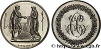 FRANCE Médaille de mariage, Couple antique AMOUR ET MARIAGE 1874 (34,5mm, 18,5g, 12h) -