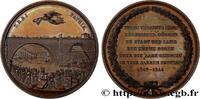 FRANCE Médaille, Construction du pont de Nydegg sur l’Aar PONTS Suisse, Berne 1844 (57,5mm, 85,63g, 12h) -