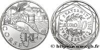 FRANCE 10 Euro des RÉGIONS - CORSE FRANCE Pessac 2011 (29mm, 10g, 12h) -