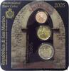 SAN MARINO MINI-SÉRIE Euro BRILLANT UNIVERSEL 2 cent, 20 Cent SAN MARINO Rome 2005 (mm, g, 12h) -
