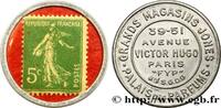 POSTAGE STAMPS AS CURRENCY Timbre 5 Centimes POSTAGE STAMPS AS CURRENCY Paris n.d. (32,5mm, 0,99g, h) -