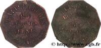 COMPANIES, INDUSTRIES AND MISCELLANEOUS TRADES 5 Centimes COMPANIES, INDUSTRIES AND MISCELLANEOUS TRADES Paris n.d. (23mm, 3,15g, 6h) -