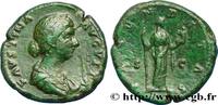 THE ANTONINES (96 AD to 192 AD) Sesterce FAUSTINA MINOR Rome 156-161 (31,5mm, 21,64g, 5h) -