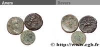 Lot de trois monnaies LOTS (mm, g, h) -