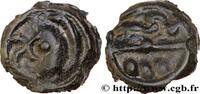FRANCE Potin à l’esse et aux chevrons, stylisé GALLIA - AULERCI EBUROVICES (Area of Évreux) Évreux (27) Ier siècle avant J.-C. (14mm, 2,22g, 3h) -