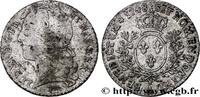 FRANCE Dixième d'écu aux branches d’olivier, tête ceinte LOUIS XV THE BELOVED Paris 1748 (21mm, 2,81g, 6h) -