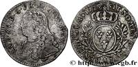 FRANCE Dixième d’écu aux branches d’olivier, buste habill LOUIS XV THE BELOVED Paris 1729 (21,5mm, 2,87g, 6h) -