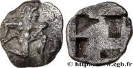 Classic 1 (480 BC to 400 BC) Dixième de statère ou trihemiobole THRACE - THRACIAN ISLANDS - THASOS Thasos, Thrace c. 480 AC. (11mm, 0,98g, h) -