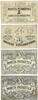 ITALY 1, 3, et 5 Lire Lot ITALY 1, 3, et 5 Lire Lot 1848 F - VF -