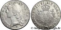 FRANCE Écu aux branches d’olivier, tête ceinte d’un bande LOUIS XV THE BELOVED Pau 1757 (40,5mm, 28,79g, 6h) -