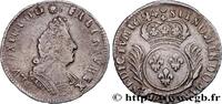 FRANCE Douzième d'écu aux palmes LOUIS XIV THE SUN KING Riom 1694 (22,5mm, 2,08g, 6h) -