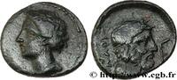Classic 1 (480 BC to 400 BC) Dichalque THESSALY - LARISSA Larissa, Thessalie c. 420-400 AC. (15mm, 2,78g, 12h) -
