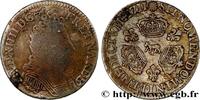 FRANCE Dixième d'écu aux trois couronnes LOUIS XIV THE SUN KING Pau 1711 (22,5mm, 2,96g, 6h) -