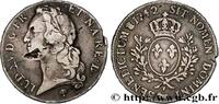 FRANCE Écu aux branches d’olivier, tête ceinte d’un bande LOUIS XV THE BELOVED Pau 1742 (40mm, 28,70g, 6h) -