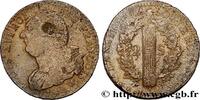 FRANCE 2 sols dit au faisceau, type FRANÇOIS THE CONVENTION Arras 1793 (33mm, 24,51g, 6h) -