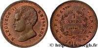 FRANCE Essai de 1 centime en bronze NAPOLEON II 1816 (18mm, 2,39g, 6h) -