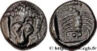 Archaïc 2 (550 BC to 480 BC) Vingt-quatrième de statère ou hemiobole IONIA - MILETUS Milet, Ionie c. 510-494 AC. (8mm, 0,48g, 12h) -