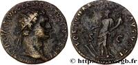 THE FLAVIANS (69 AD to 96 AD) Dupondius DOMITIANUS Rome 90 (25,5mm, 10,56g, 6h) -