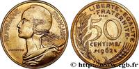 FRANCE Essai de 50 centimes Marianne V REPUBLIC Paris 1962 (25mm, 7,01g, 6h) -