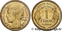 FRANCE Essai de 1 franc Morlon III REPUBLIC 1931 (23mm, 3,99g, 6h) -