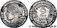FRANCE Essai en fer de 2 francs Morlon, flan épais FRENCH STATE Paris 1941 (26,93mm, 5,10g, 6h) -