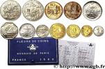 FRANCE Boîte Fleur de Coins V REPUBLIC Paris 1985 (mm, g, h) -