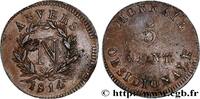 FRANCE 5 cent. Anvers à l’N, frappe de l’atelier de Wolsc PREMIER EMPIRE / FIRST FRENCH EMPIRE Anvers 1814 (29,95mm, 12,37g, 6h) -
