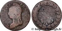 FRANCE Cinq centimes Dupré, grand module, CIN/NIQ DIRECTOIRE Paris 1797 (28mm, 9,34g, 6h) -
