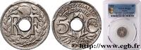 FRANCE 5 centimes Lindauer, petit module III REPUBLIC 1920 (17mm, 2g, 6h) -