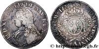 FRANCE Écu aux branches d'olivier, buste habillé LOUIS XV THE BELOVED Paris 1726 (40,5mm, 29,15g, 6h) -