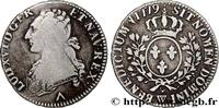 FRANCE Demi-écu aux branches d'olivier LOUIS XVI Lille 1779 (32mm, 14,29g, 6h) -