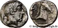 Classic 1 (480 BC to 400 BC) Obole THESSALY - PHARSALOS Pharsale, Thessalie c. 440-420 AC (10mm, 0,89g, 9h) -