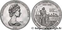 TURKS & CAICOS ISLANDS 20 Crowns Proof 500e anniversaire de la découverte TURKS & CAICOS ISLANDS 1991 (38,5mm, 28,09g, 12h) -
