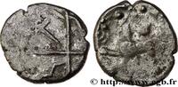 FRANCE Drachme aux lignes entremêlées, revers à l’aurige GALLIA - MID-WEST, UNSPECIFIED IIe - Ier siècles avant J.-C. (16mm, 2,52g, h) -
