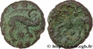 FRANCE Bronze au sanglier et au cheval, “type des dépôts AMBIANI (Area of Amiens) Amiens (80) c. 60-40 AC. (15mm, 2,62g, 11h) -
