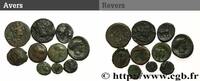 Lot de dix monnaies LOTS (mm, g, h) -