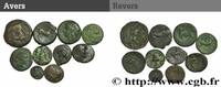 Lot de dix monnaies LOTS (mm, g, h) -