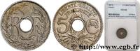 FRANCE 5 centimes Lindauer, grand module III REPUBLIC Paris 1918 (19mm, 3g, 6h) -
