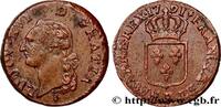 FRANCE Sol dit à l'écu LOUIS XVI Bordeaux 1791 (29mm, 14,46g, 6h) -