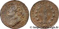 FRANCE 12 deniers dit au faisceau, type FRANCOIS LOUIS XVI Marseille 1791 (30mm, 10,51g, 6h) -