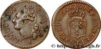 FRANCE Liard dit “à l'écu” LOUIS XVI Nantes 1791 (22mm, 2,96g, 6h) -